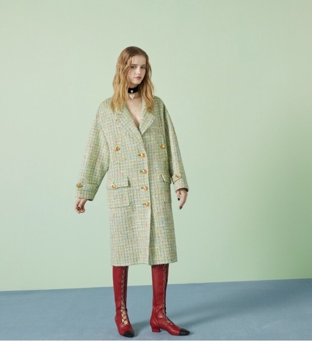 【関税&送料込】Gucci Giacca In Tweed Gucci Green Tweed coat Jacket-BNWT- RRP$4,600 USD +tax | eBay