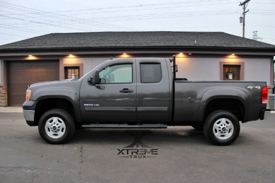 Juego de llamaradas de guardabarros pintables estilo OE para 07-14 GMC Sierra 2500 3500 Foto 4 de 4