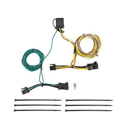 Wiring Harness 4-Way Flat Trailer Connector For Chevy Express 1500 / 2500 / 3500