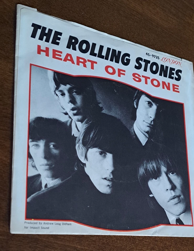 RARE! ROLLING STONES NEAR MINT+ SLEEVE &  VINYL "Heart Of Stone" '64 INCREDIBLE! - Image 4 of 4