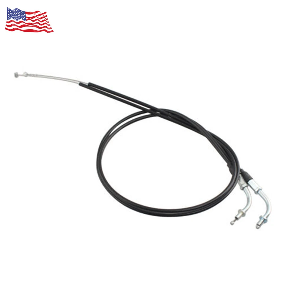 Throttle Cable Wire Steel For Harley Davidson Sportster XL1200 883 110CM 43" - Image 4 of 4