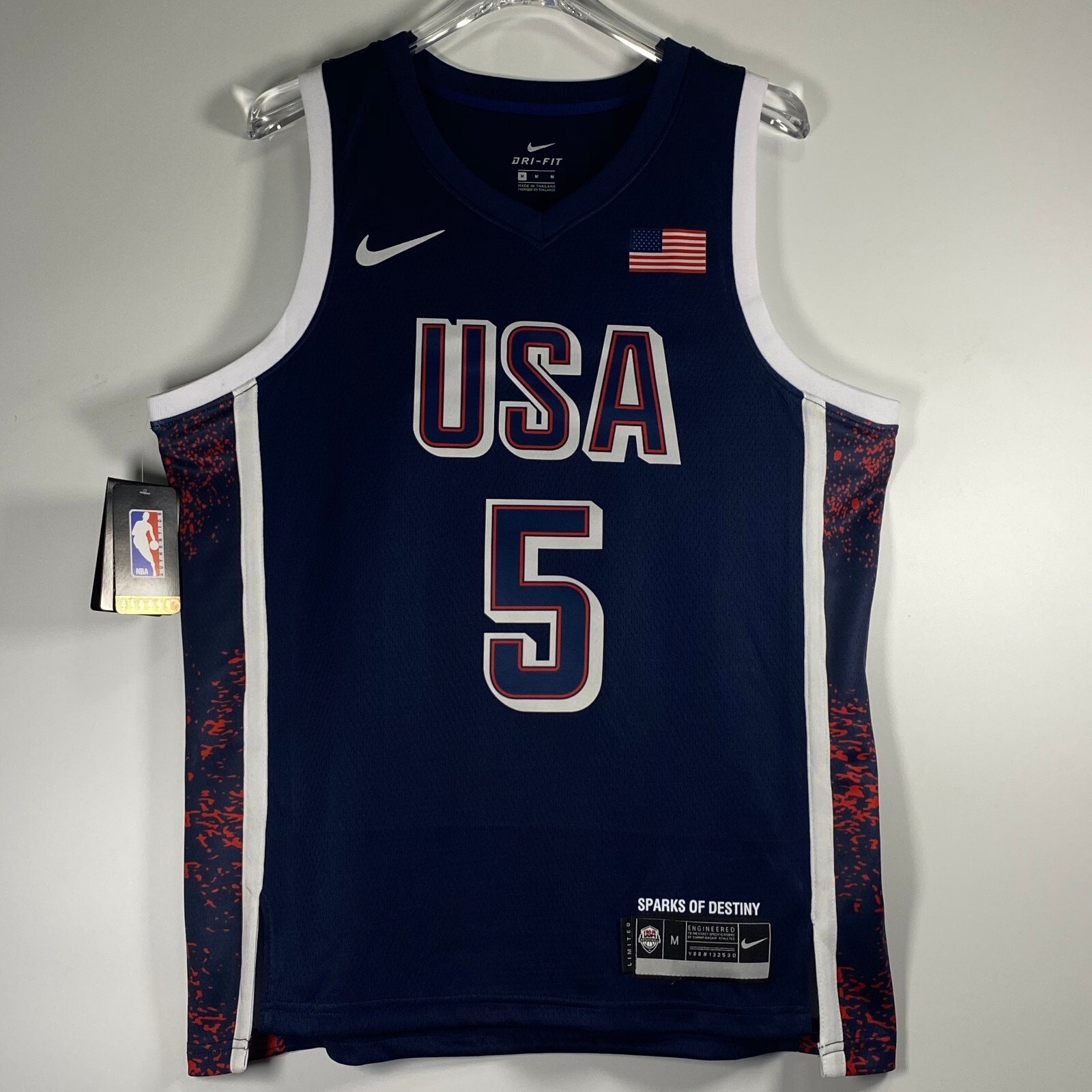 Anthony Edwards #5 Jersey, Dark Blue, New