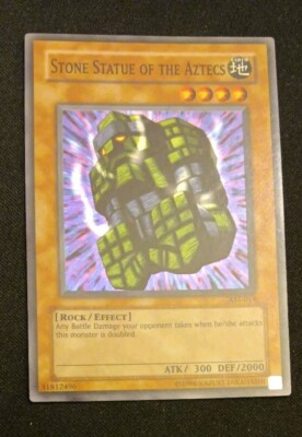yugioh stone statue of the aztecs deck YuGiOh Stone Statue of the Aztecs SGX2-END10 1st Edition Common