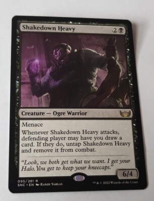 MtG Shakedown Heavy (SNC-095) Rare English MINT