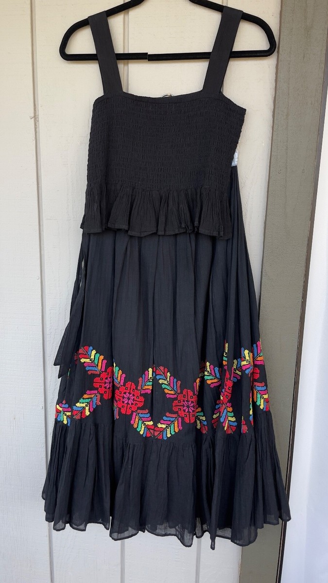 Free People - Minikleid Carolina in Schwarz Urban Outfitters DE