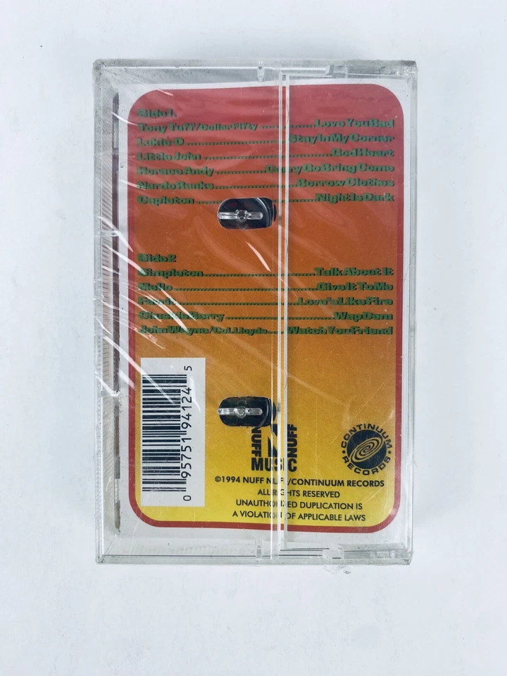 Jammin Straight Outta Jamaica Cassette Tape SEALED (1994) Reggae Compilation HTF - Image 2 of 4