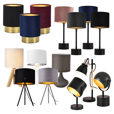 [lux.pro] Tischleuchte Tischlampe Nachttischlampe Leselampe Leseleuchte Leuchte