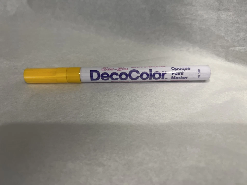 Marcador Marvy Uchida DECOColor Líquido Extra Fino AMARILLO 140 Foto 2 de 4