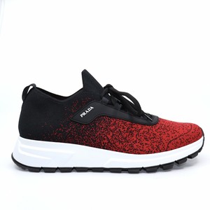 black and red prada runners