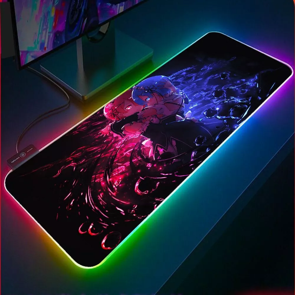 Mouse Pad, Japanese Light Green Anime Mouse pad