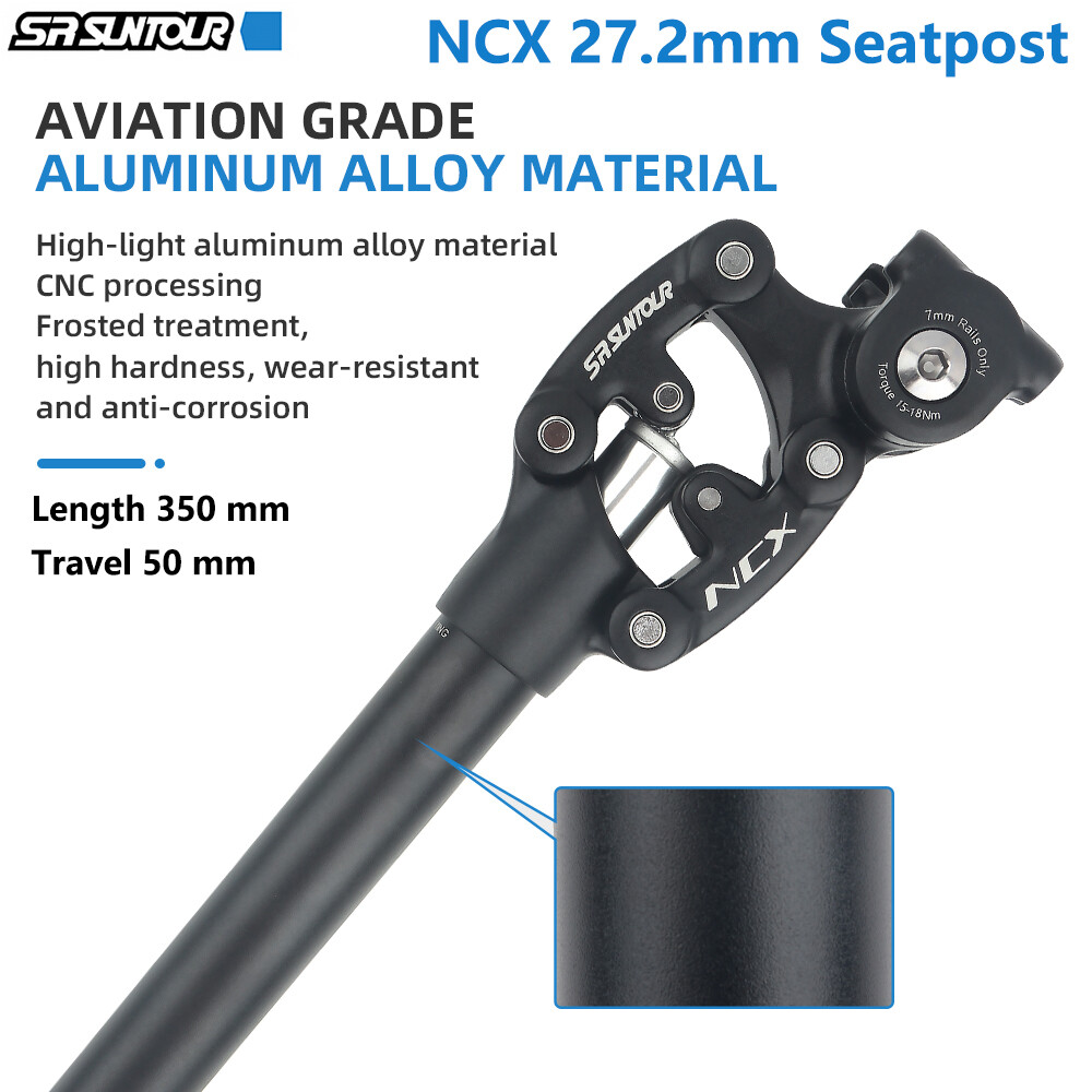 SUNTOUR SP12-NCX 27.2MM SUSPENSION SEATPOST - Buy Electric Bikes | Cruz E Bikes - Foto 5