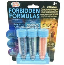 Forbidden Formulas Blue Set 6 Experiments Kids 8 New