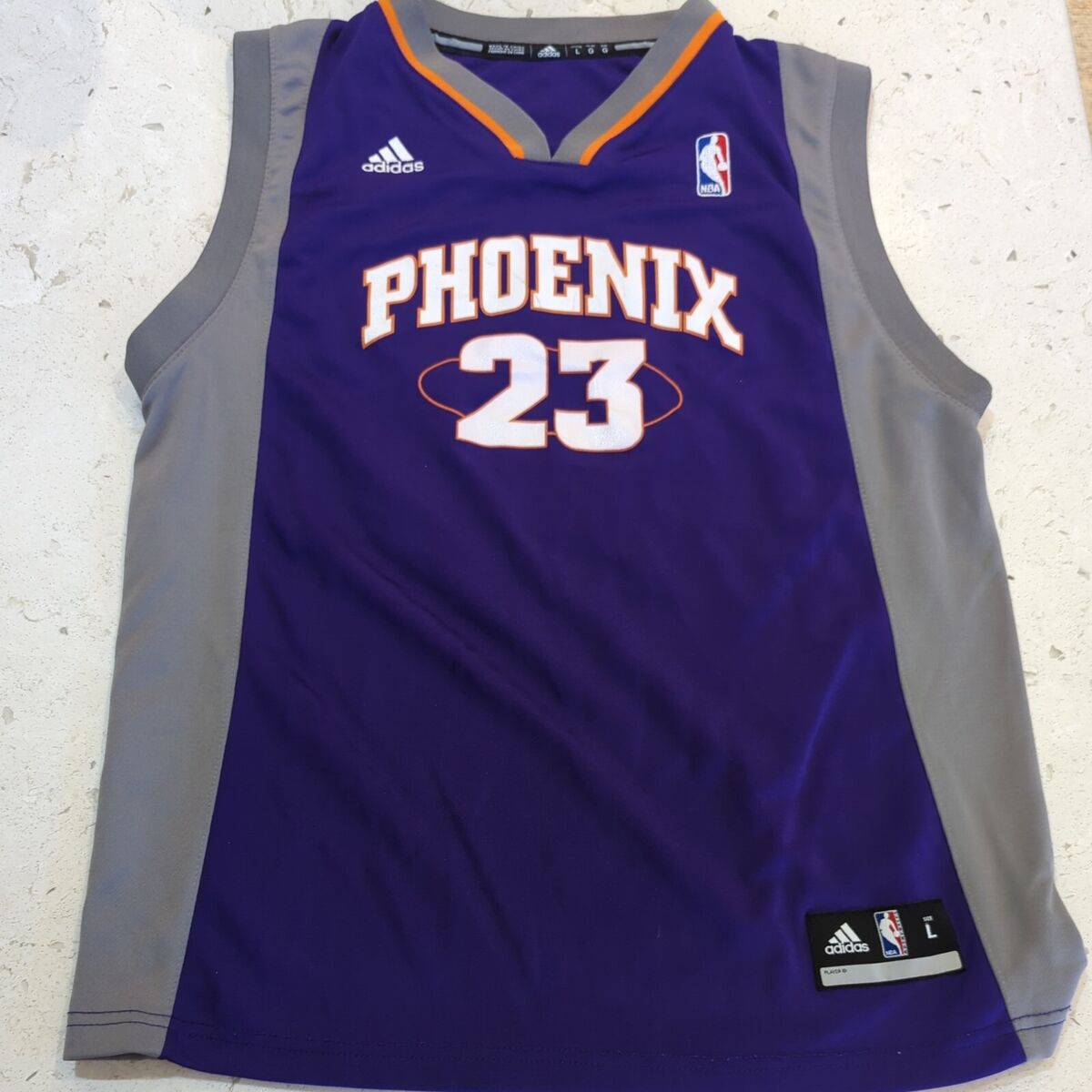 Jason Richardson Adidas Phoenix Suns Jersey SLAM DUNK CHAMP Size Large