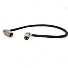Adjustable Right-Angle Hirose 4pin to 4pin for Sound Devices 688 788T,zoom F4 F8