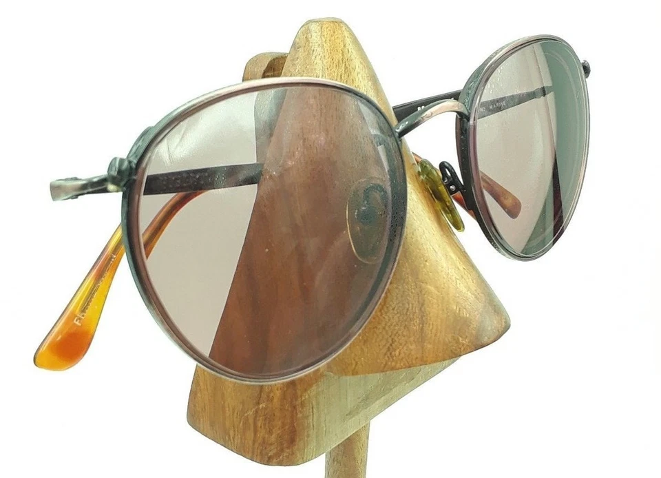 Gafas de sol redondas de metal púrpura marino Bugle Boy BB-57 WNE de colección SOLO MARCOS Foto 2 de 4