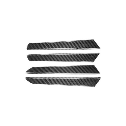 8Pcs Carbon Fiber Interior Door Panel Cover Trim For Volkswagen Jetta Sedan - Picture 2 of 16