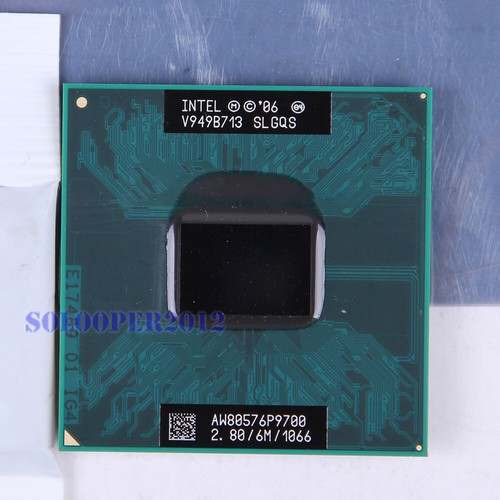 Free shipping Intel Core 2 Duo P9700 (SLGQS) CPUProcessor 2.8 GHz