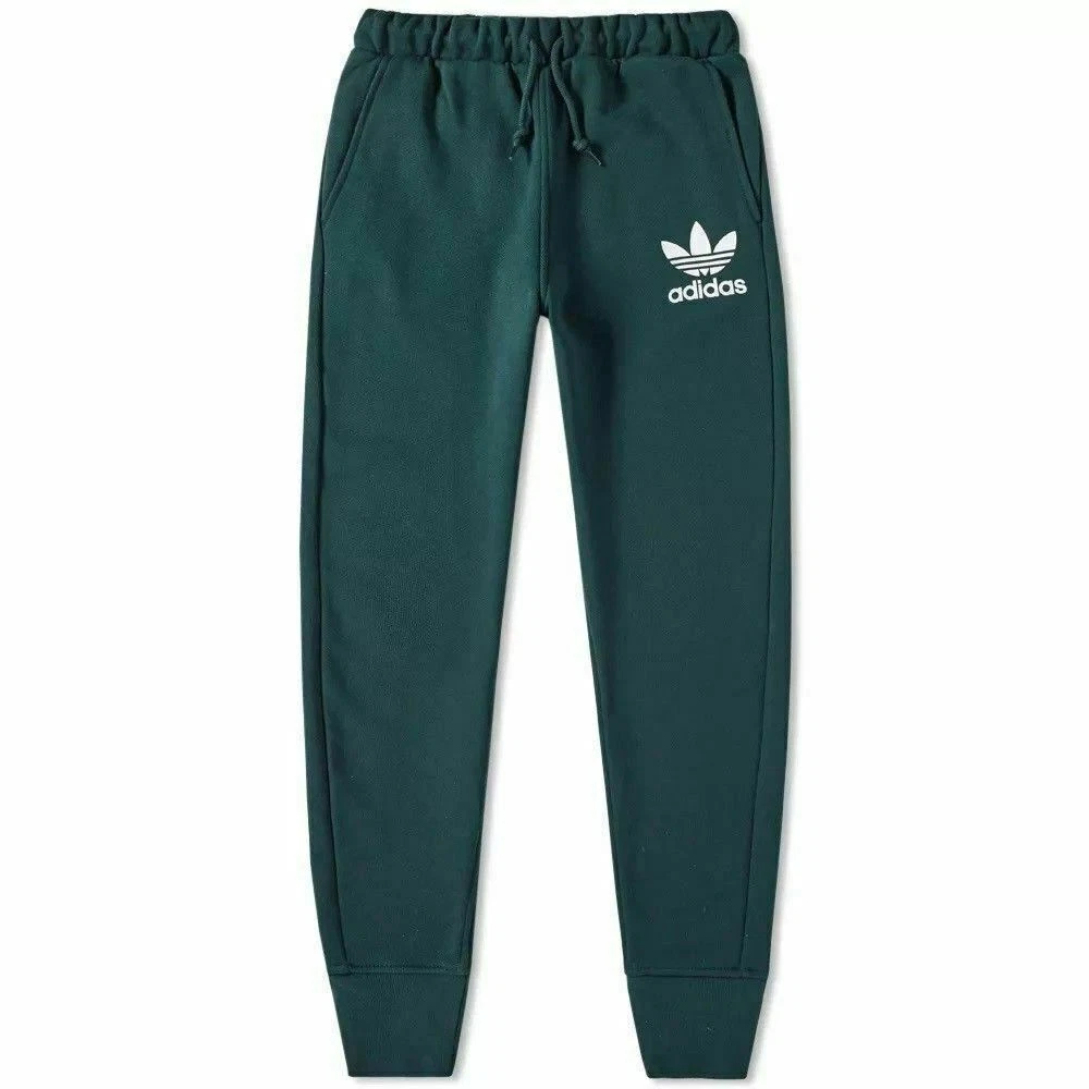 Mens green hotsell adidas track pants