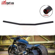 1" Black Motorcycle Handlebars Drag Bars For Harley Sportster XL 883 1200 Bobber