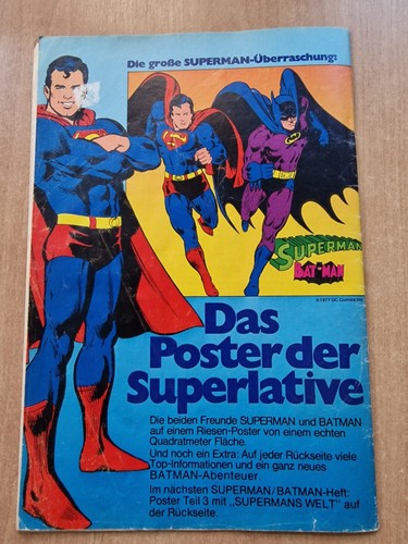 SUPERMAN BATMAN 1970 - 1985 EHAPA zur AUSWAHL - Picture 91 of 550