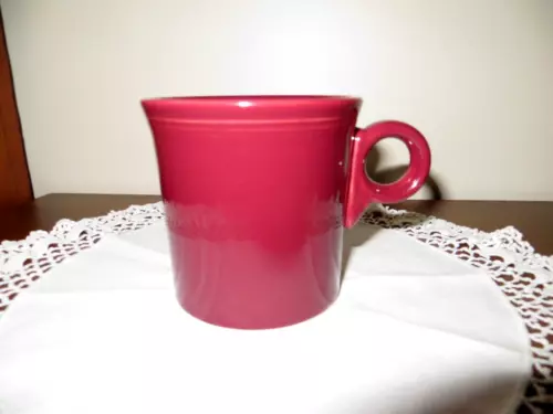 Fiesta USA Claret Mug Ring Handle HLC Coffee Mug