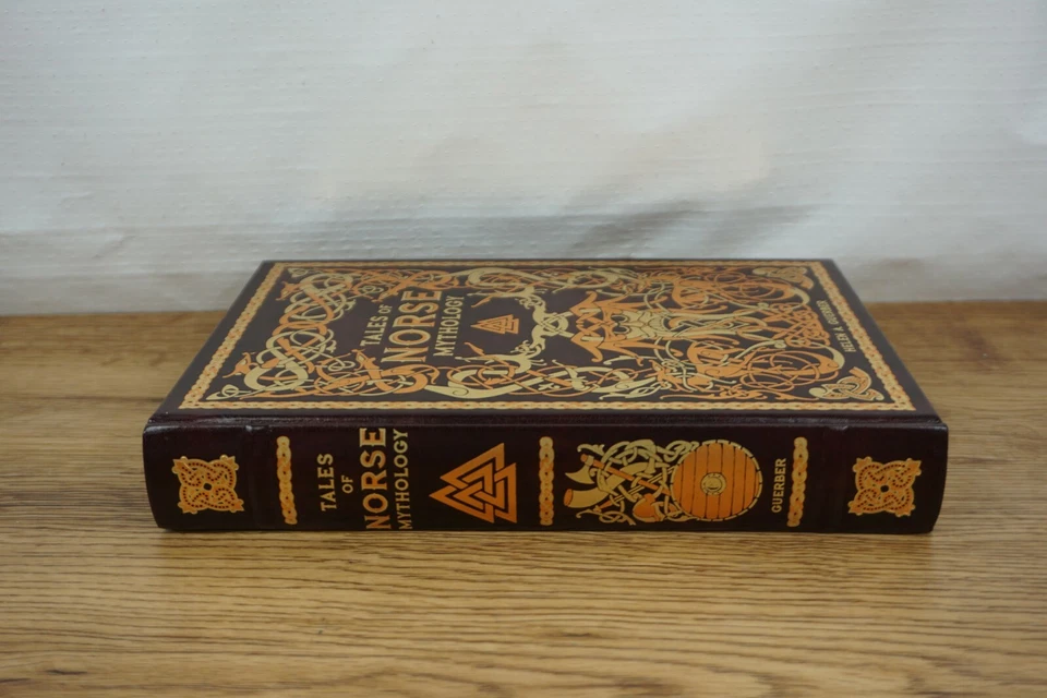 Tales of Norse мифологии иллюстрированный Guerber в твердом переплете кожи коллекционный новый - Изображение 3 из 4
