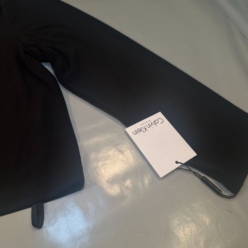 Calvin Klein Bolero Women Jacket Shrug Cropped Cardigan Open Front Black - Picture 3 of 15