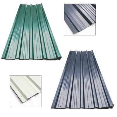 Pack Of 12 24 Galvanized Metal Roof Sheets Stable Corrugated Garage Shed Roofing Ebay