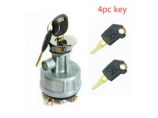 4Pc Key Ignition Switch For Caterpillar CAT 307 307B 307C 7Y-3918 5p8500 old new