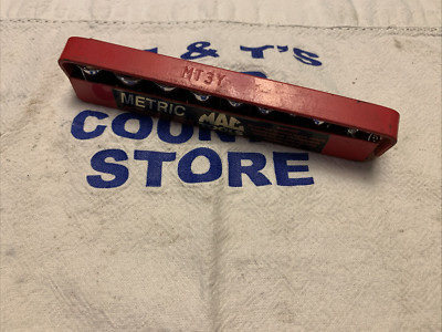 Mac Tools 1/4'' Drive Metric 6pt Socket Set 5mm-14mm w/tray MT3Y SMM106TR