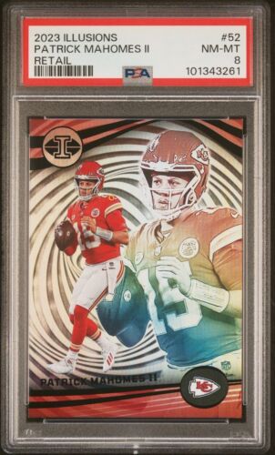 2023 Panini Illusions - Patrick Mahomes II #52 — PSA 8