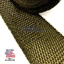 5FT/60"L 2"W EXHAUST HEADER TURBO MANIFOLD PIPE LAVA HEAT SHIELD WRAP TAPE