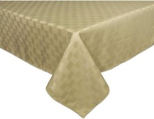 Bardwil Reflections / Brussels Spill Proof Polyester Tablecloths Round / Oblong