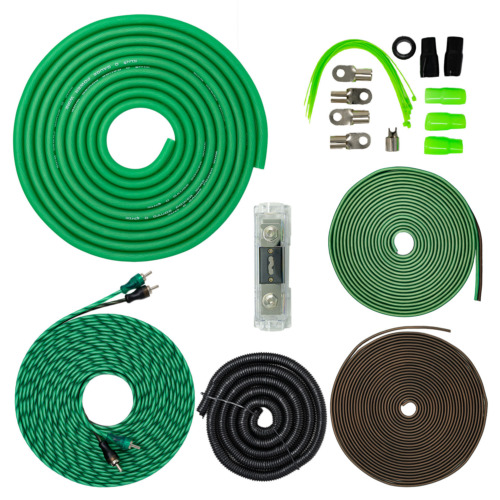 Kit de amplificador de cableado SoundBox VSK-0, calibre 0 AWG, cable 20' - 5500W - Imagen 1 de 7