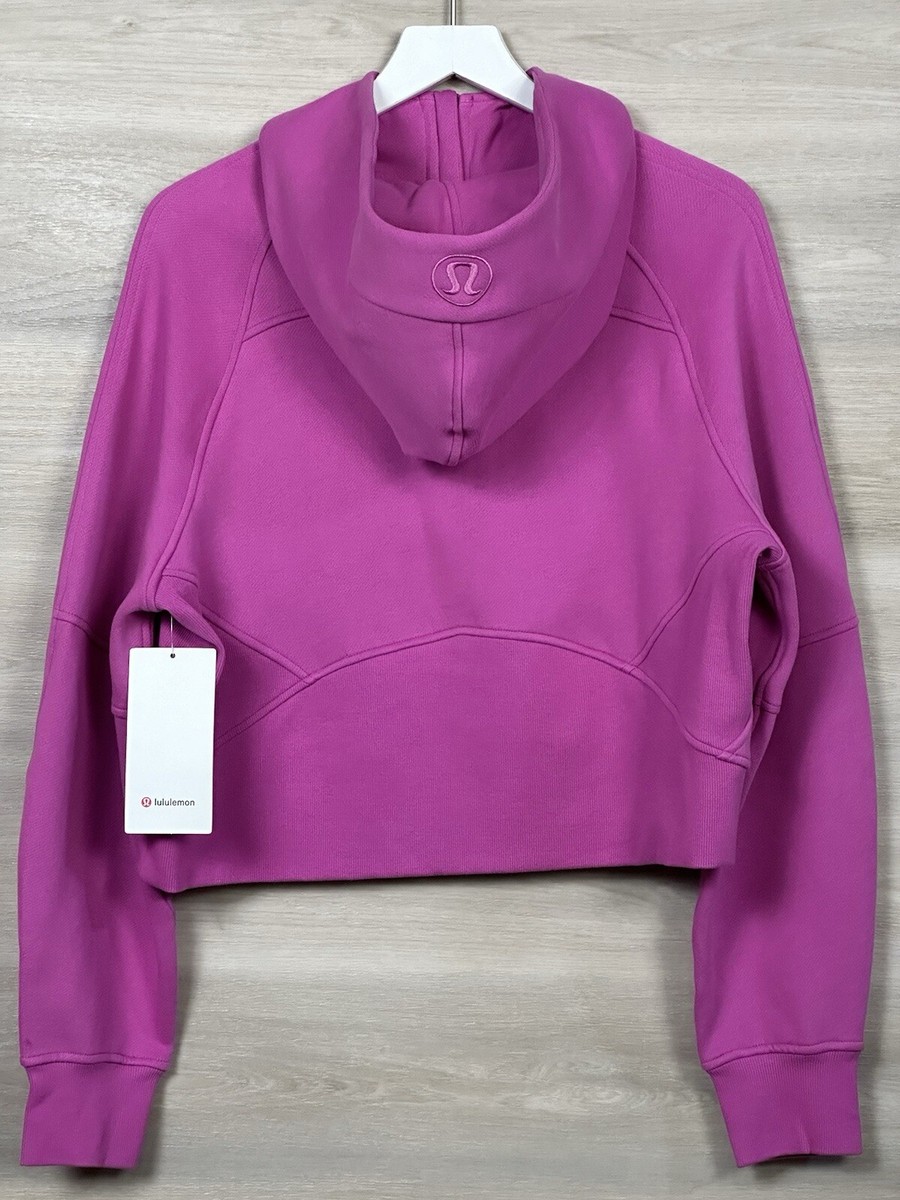 Lululemon Scuba Oversized Half Zip Hoodie Size M/L Pow Pink