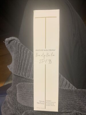 Trish McEvoy BEAUTY BALM INSTANT SOLUTIONS  SPF 35 Shade 0.5 New In Box. 40% Off