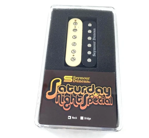 Seymour Duncan Saturday Night Special Zebra Neck Humbucker Pickup 11104-09-Z