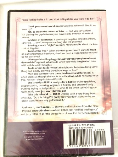 Reality Check! DVD The Law of Attraction in Action Episode III by Esther Hicks - 第 2/2 張圖片