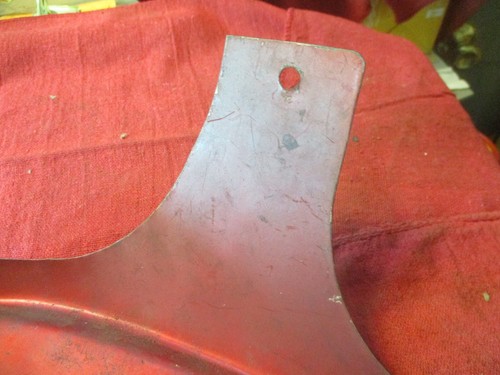 BSA Thunderbolt Royal Star Modified Steel Left Side Cover 1962 1963 061325 - Picture 14 of 14