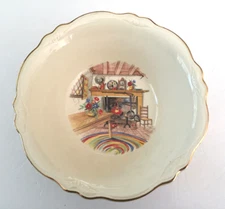 Homer Laughlin China COLONIAL KITCHEN Virginia Rose - 8" ROUND VEGETABLE BOWL