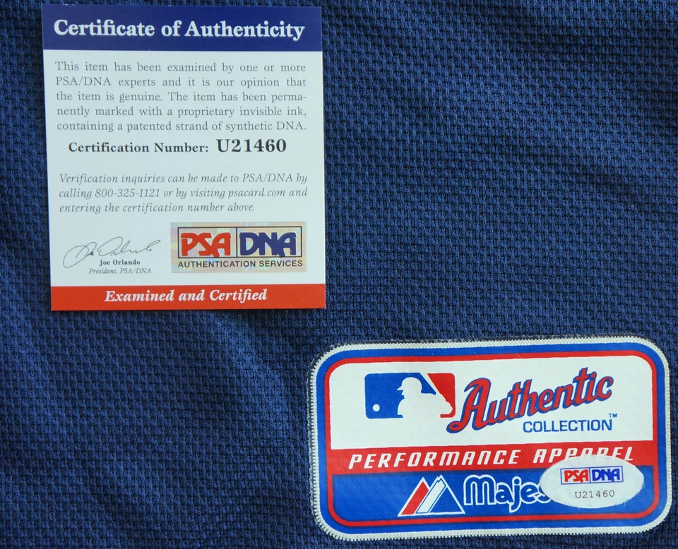 PRINCE FIELDER Signed Brewers Jersey Special Inscription TANK Auto PSA/DNA COA - Image 4 of 4