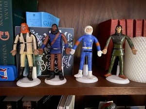 Set Complet X3 Figurines Planet Of The Apes - Medicom Toy - Mécanisme à Remonter