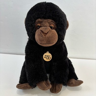 Wild Republic Cuddlekins Gorilla Baby Plush 12'' Stuffed Animal Bronx Zoo NYC