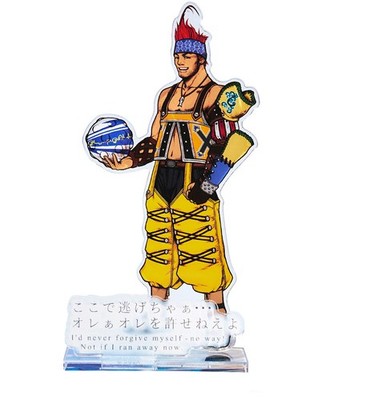 Acryl Figur - Final Fantasy X - Wakka - 14cm Merchandise  *NEU*OVP*