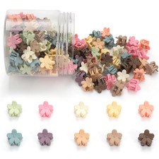 Mini Flower Hair Clips, Baby Hair Clips Mini Claw Clips Cute Jaw Clips Hair Pins