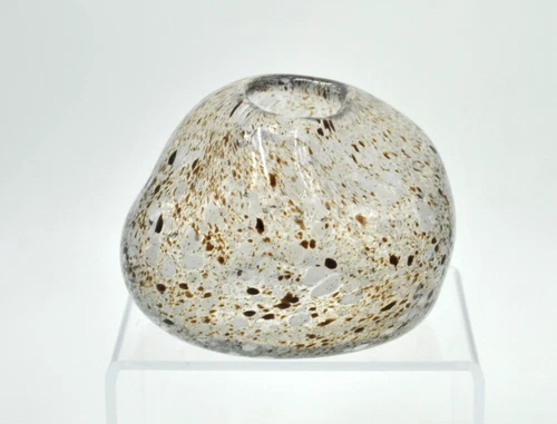 Vintage Blenko Glass Vase #8216S - Part of the "Rock" Specialty Line of 1982