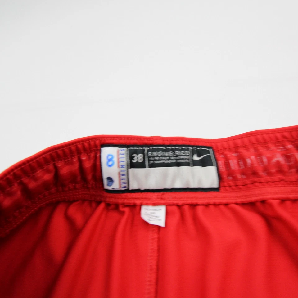 Memphis Grizzlies Nike NBA Authentics Game Shorts Men's Red/White Used - Image 3 of 4