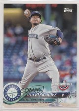 2018 Topps Opening Day Felix Hernandez (Pitching) #93 3a3