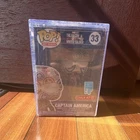 Funko Pop! Art Series Captain America #33 Target Exclusive w/ Protector