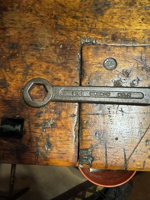 Vintage Charles Parker CO No. 2 Vise Wrench Meriden Conn USA